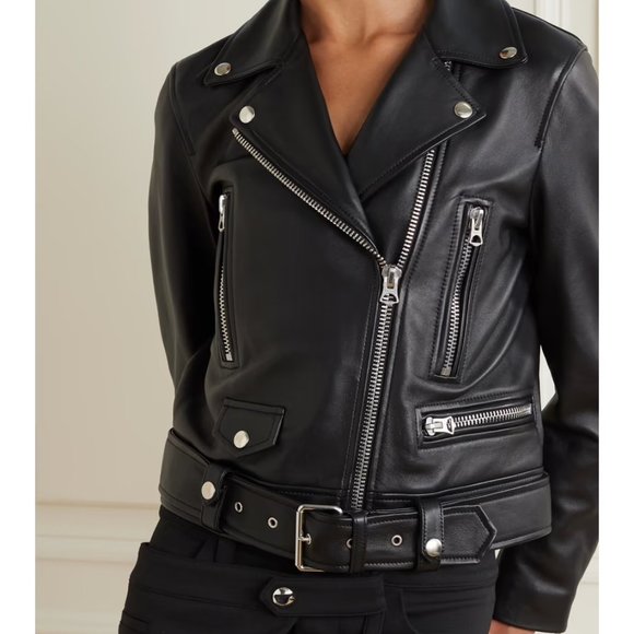 Monts Jackets & Blazers - ACNE STUDIOS inspired genuine lamb leather rider jacket